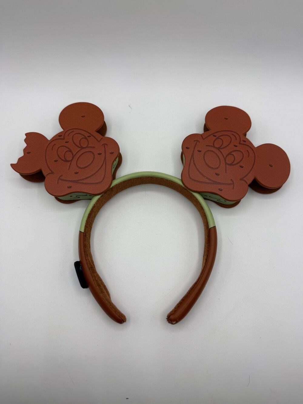 Disney Eats Mickey Mouse Mint Chocolate Ice Cream Sandwich Ears Headband